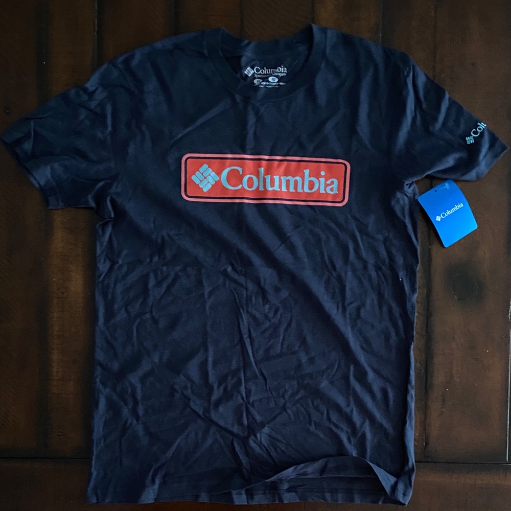 Columbia Men's Dark Blue Graphic Tee
